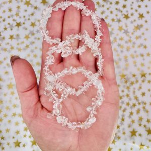 Clear Quartz chip Bracelet