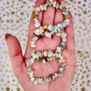 Amazonite Chip Bracelet