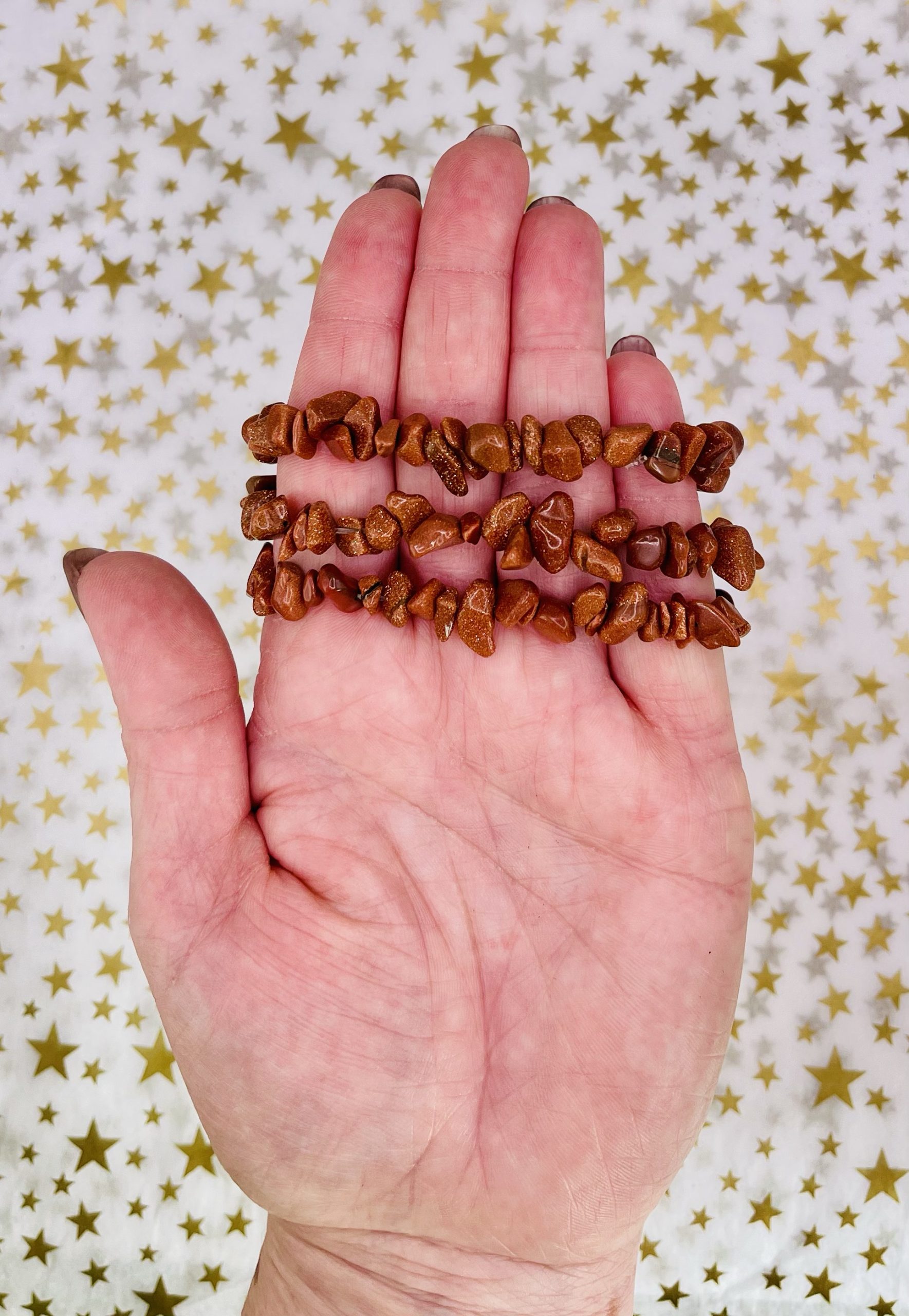 Goldstone Chip Beacelet - Image 3
