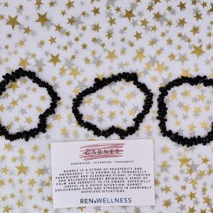Garnet Chip Bracelet