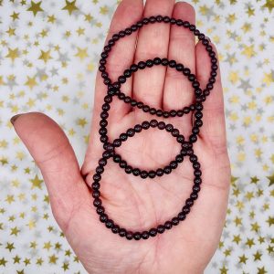 Garnet 4mm Bracelet