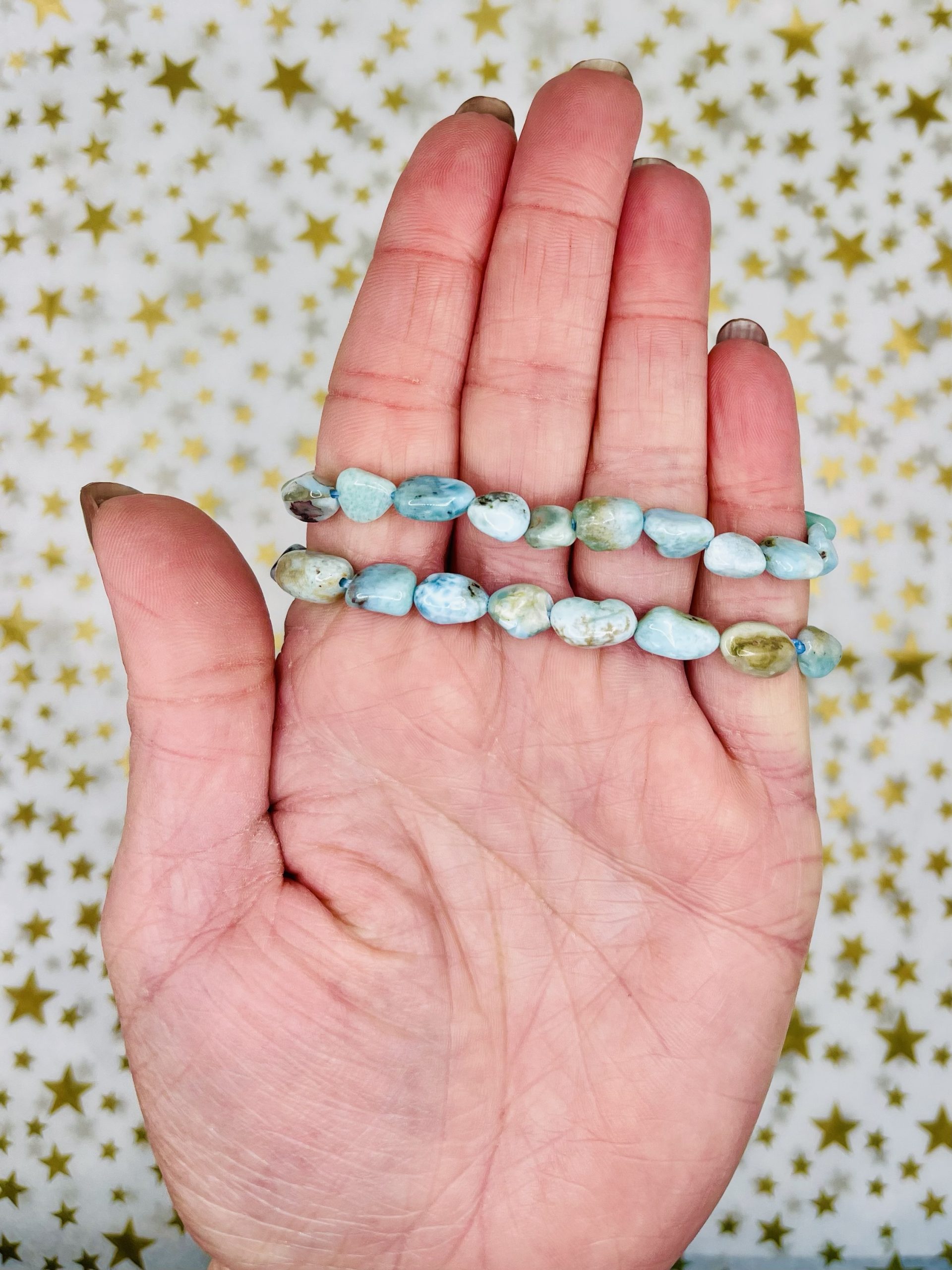 Larimar Tunble stone Bracelet - Image 3