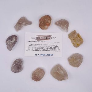 Smokey quartz tumbled stone