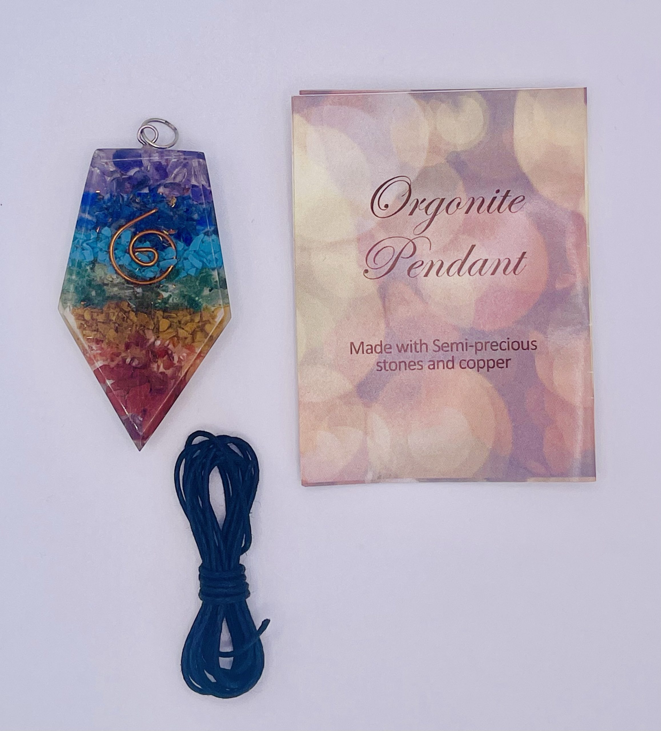 Orgonite Pendant - Pentagonal - Image 2