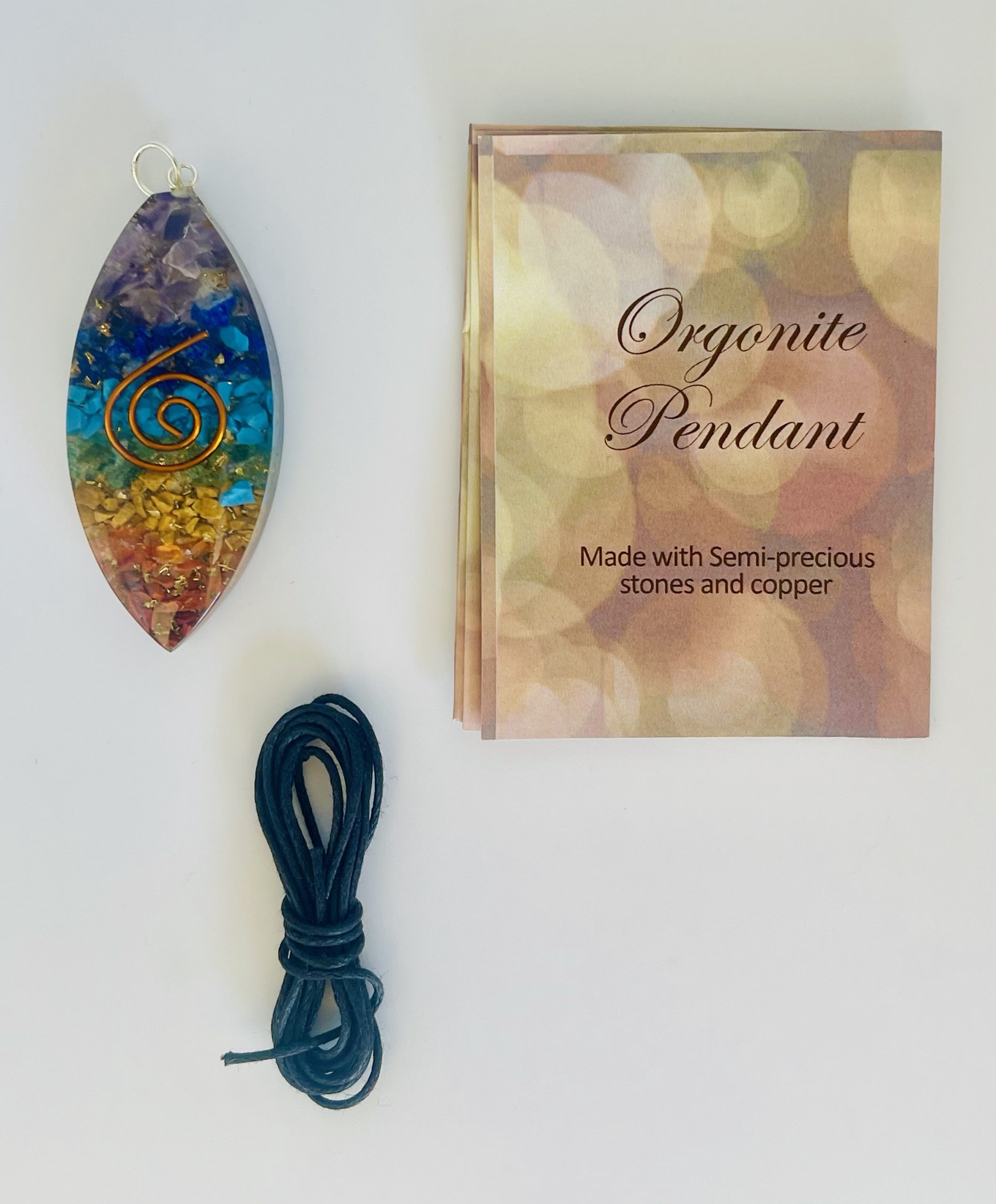 Orgonite Pendant - oval - Image 2