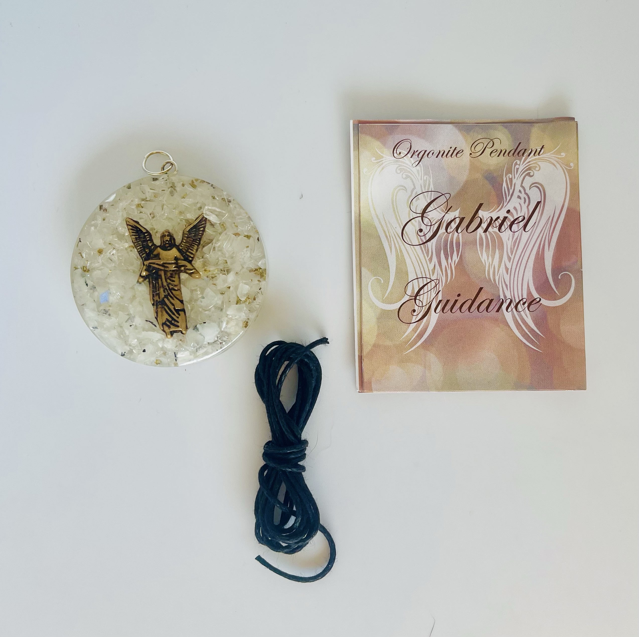 Archangel Gabriel Orgonite Pendant - Image 2
