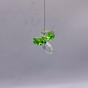 Hanging Green Crystal Angel