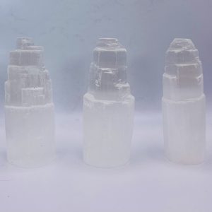 Selenite 10cm Tower