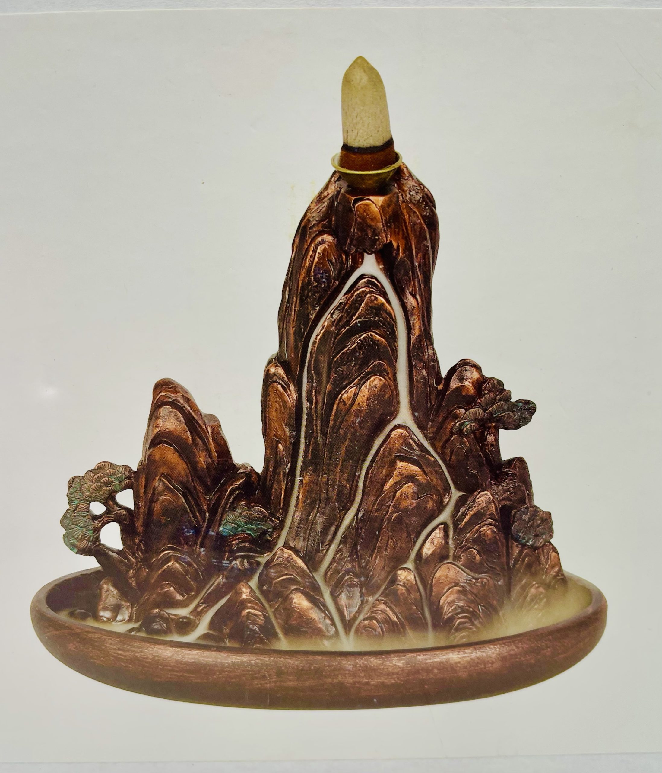 Bronze Mountain Backflow Burner