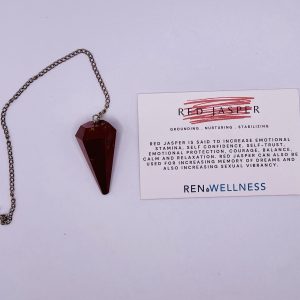 Red Jasper Pendulum