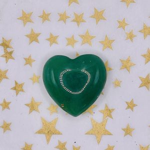 Green Aventurine heart