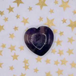 Amethyst Heart shaped crystal