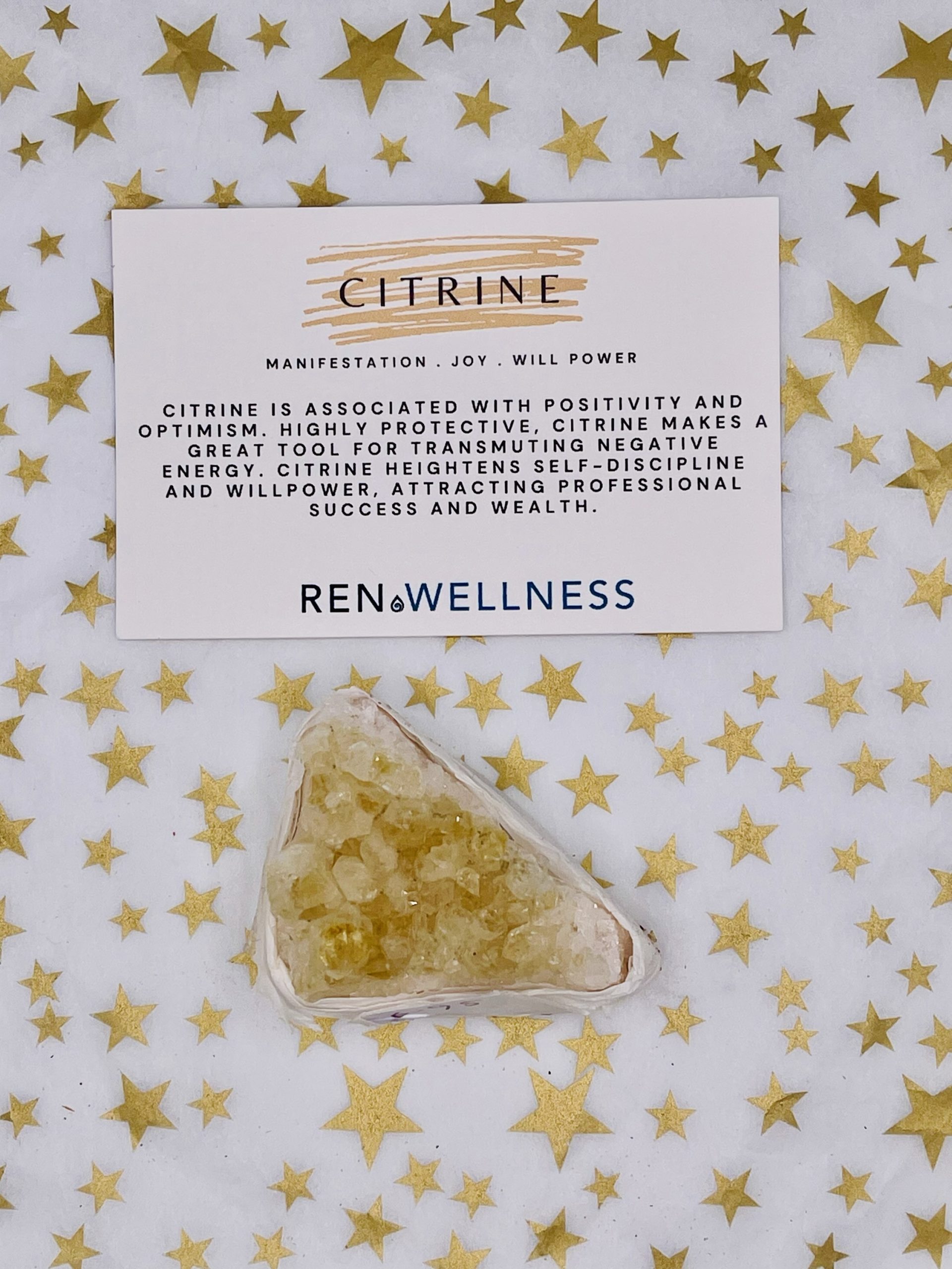 Citrine rough Crystal